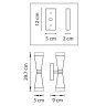 Бра Lightstar Punto 807623