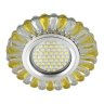 Встраиваемый светильник с LED подсветкой Fametto Luciole DLS-L145 Gu5.3 Glassy/Gold (UL-00003891)