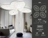 Потолочная диммируемая люстра с пультом ДУ Ambrella light Original FA4012