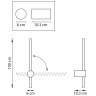 Светильник настенный Tubo Lightstar 748637