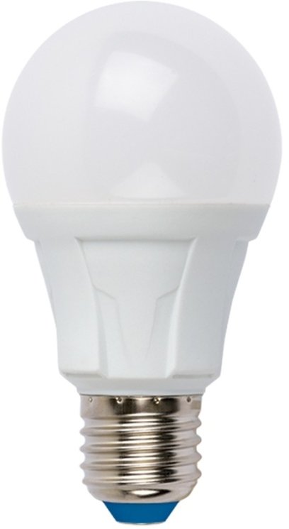 Светодиодная лампа E27 10W 3000K (теплый) Uniel LED-A60 10W-WW-E27-FR PLP01WH (UL-00001524)