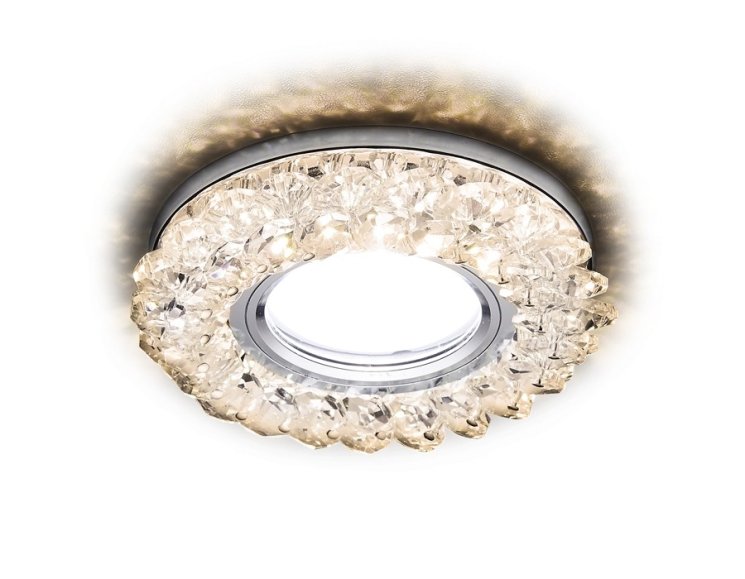 Встраиваемый светодиодный светильник Ambrella light Led S701 CL/CH/WW