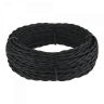 Ретро кабель витой 3х1,5 (черный) Werkel 50 м W6453508