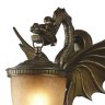 Уличный настенный светильник с лампочкой  Favourite Dragon 1717-1W+Lamps А60