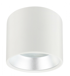 Накладной светильник Эра OL8 GX53 WH/SL (Б0048537)