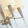 Потолочная люстра Odeon Latte с лампочками 5403/5+Lamps E14 Свеча
