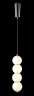 Подвесной светодиодный светильник Crystal Lux Desi SP4 Chrome/White