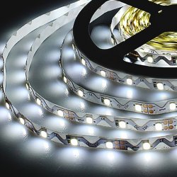 5м. Светодиодная гибкая лента холодного цвета 6500К 2835, 6W, 12V, 60LED/m, IP20 Elektrostandard (a052854)