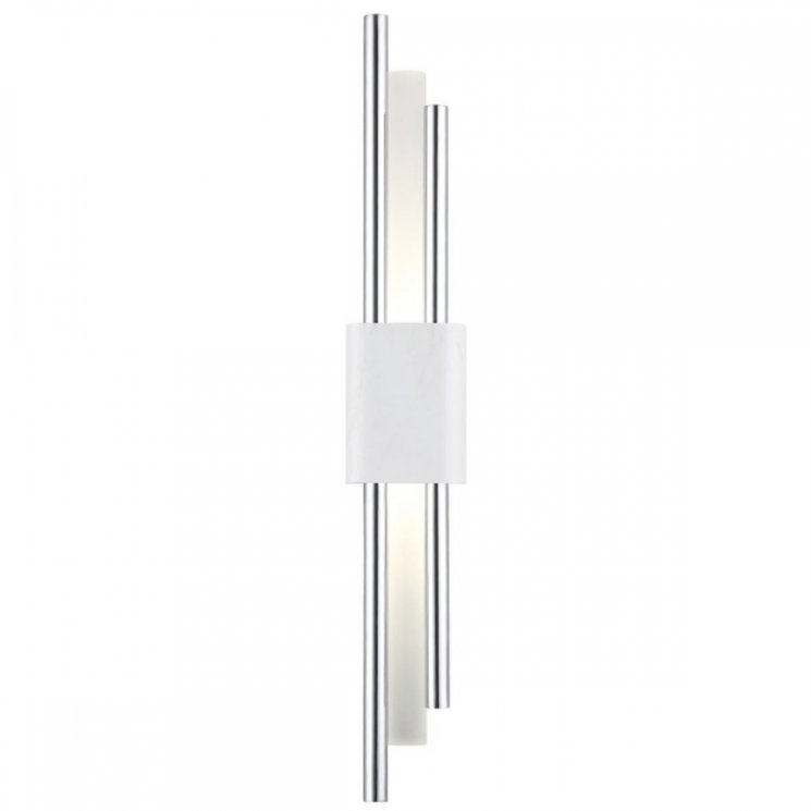 Настенный светодиодный светильник Crystal Lux CARTA AP6W LED WHITE/CHROME