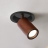Врезной поворотный светильник с лампочкой Favourite Angularis 2804-1C+Lamps Gu10