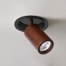 Врезной поворотный светильник с лампочкой Favourite Angularis 2804-1C+Lamps Gu10