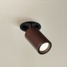 Врезной поворотный светильник с лампочкой Favourite Angularis 2804-1C+Lamps Gu10