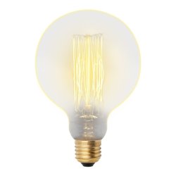 Лампа накаливания (UL-00000480) Uniel E27 60W золотистый IL-V-G125-60/GOLDEN/E27 VW01