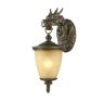 Уличный настенный светильник с лампочкой Favourite Dragon  1716-1W+Lamps А60