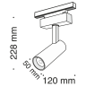 Трековый светильник 13W 4000К для магнитного шинопровода Track lamps Maytoni TR019-2-10W4K-B