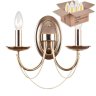 Бра с лампочками F-Promo Plini 2591-2W+Lamps E14 Свеча