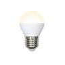 Светодиодная лампа E27 9W 3000K (теплый) Norma Volpe LED-G45-9W/WW/E27/FR/NR (UL-00003829)