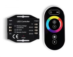 Контроллер для светодиодных лент RGB с сенсорным радио пультом 2.4G 24A 12V 288W/ 24V 576W Ambrella light ILLUMINATION LED Strip GS11401
