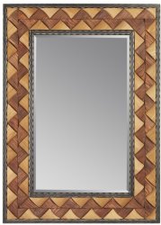 Зеркало Runden Дерево III треугольник V20063