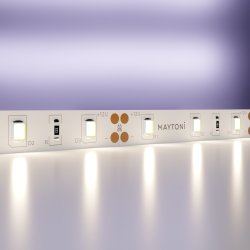 5м. Светодиодная лента белого цвета 4000К, 7,2W, 12V, 60LED, IP20 Led strip 20002