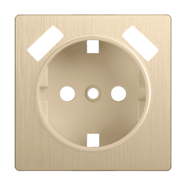 Накладка для розетки USB (шампань рифленый) Werkel W1179510