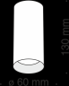 Потолочный накладной светильник Focus C010CL-01MG