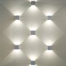 1548 TECHNO LED WINNER серый Уличный настенный светодиодный светильник Elektrostandard (a038411)