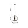 Светильник подвесной с лампочкой  Favourite Erbsen 1688-1P+Lamps А60