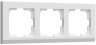 Рамка на 3 поста (белый) Werkel W0031801