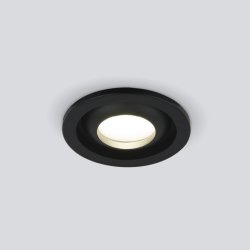 Встраиваемый светодиодный светильник Elektrostandard Luss 25022/LED 5W 4200K BK черный (a056767)
