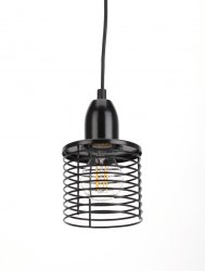 Подвесной светильник ЭРА Loft PL5 BK
