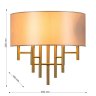Настенный светильник с лампочкой Favourite Cosmo 2993-1W+Lamps E14 Свеча