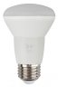 Лампа светодиодная ЭРА E27 8W 2700K матовая ECO LED R63-8W-827-E27 Б0050300