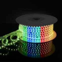 50м. Комплект светодиодной ленты RGB 5050 11W, 220V, 60LED/m, IP65 Elektrostandard (a053641)