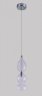 Подвесной светильник Crystal Lux Iris SP1 B Transparent