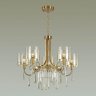 Подвесная люстра Odeon Nicole с лампочками 4886/5+Lamps E14 Свеча