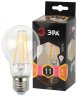 Филаментная светодиодная лампа Е27 11W 2700К (теплый) Эра F-LED A60-11W-827-E27 (Б0035025)