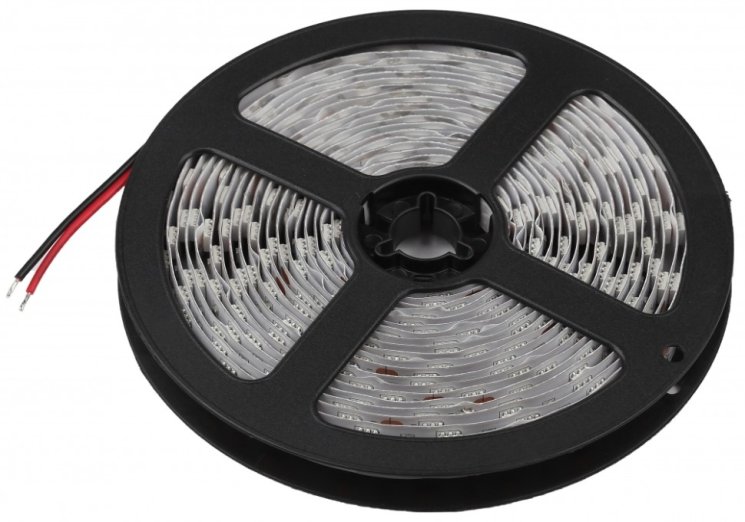 5 м. Светодиодная лента ЭРА 14,4W/m 60LED/m 5050SMD теплый белый 5M LS5050-14,4-60-24-33-2700К-5m Б0043113
