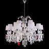 Подвесная люстра Crystal Lux с лампочками Princess SP10+5+Lamps E14 Свеча