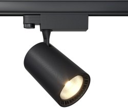 Трехфазный LED светильник 20W 4000К для трека Maytoni Vuoro TR029-3-20W4K-B