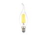 Филаментная светодиодная лампа E14 6W 3000К (теплый) C37L-F Filament Ambrella light (202214)