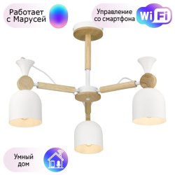 Люстра на штанге Velante с поддержкой Маруся 225-003-03-М