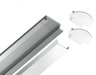 Алюминиевый профиль встраиваемый 21.5*6.8 для светодиодной ленты до 11мм Ambrella light ILLUMINATION Alum GP1001AL