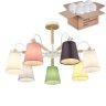Люстра на штанге с лампочками Velante 226-003-07+Lamps E27 P45