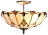 Потолочный светильник с лампочками Velante 832-807-02+Lamps E27 P45