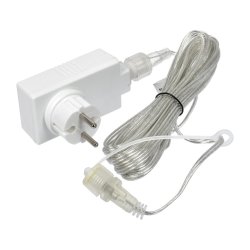 Блок питания (преобразователь) с таймером для гирлянды 220V/24V 30W Vegas 55156