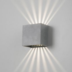 Уличный настенный светильник Elektrostandard Sole 35149/D серый (a058903)
