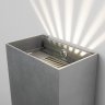 Уличный настенный светильник Elektrostandard Sole 35149/D серый (a058903)