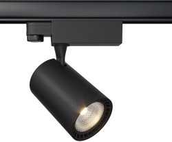 Трехфазный LED светильник 10W 3000К для трека Maytoni Vuoro TR029-3-10W3K-B