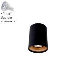 Светильник с лампочкой Arte Lamp Torre A1532PL-1BK+Lamps Gu10